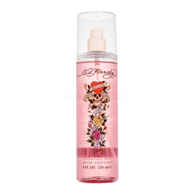 Christian Audigier Ed Hardy Woman Körperspray für Frauen 236 ml