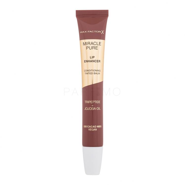 Max Factor Miracle Pure Lip Enhancer Lippenbalsam für Frauen 12 ml Farbton  020 Cacao Nibs
