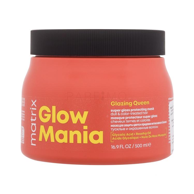 Matrix Glow Mania Glazing Queen Mask Haarmaske für Frauen 500 ml