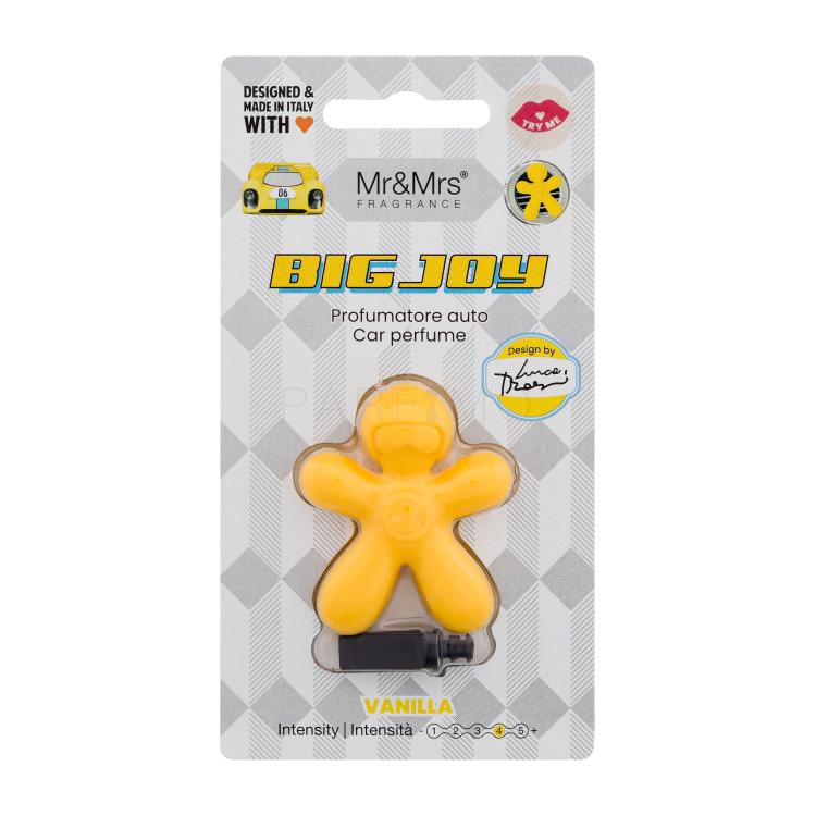 Mr&amp;Mrs Fragrance Big Joy Vanilla Autoduft 1 St.