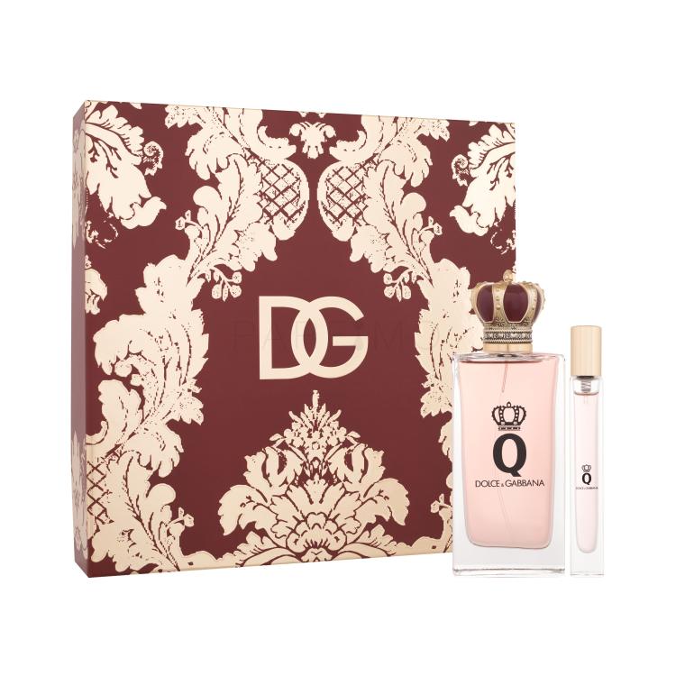 Dolce&amp;Gabbana Q Geschenkset Eau de Parfum 100 ml + Eau de Parfum 10 ml