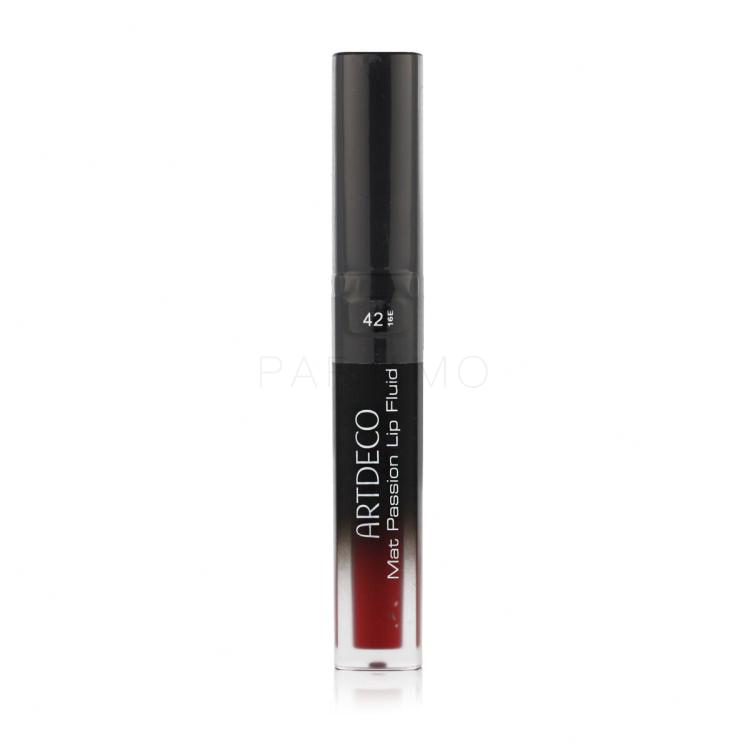 Artdeco Mat Passion Lip Fluid Lippenstift für Frauen 3 ml Farbton  42 Boho Red