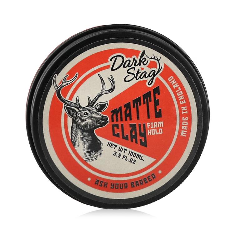 Dark Stag Matte Clay Für Haardefinition für Herren 100 ml