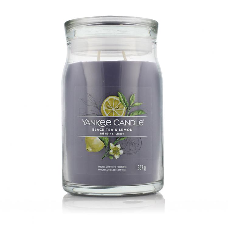 Yankee Candle Signature Black Tea &amp; Lemon Duftkerze 567 g