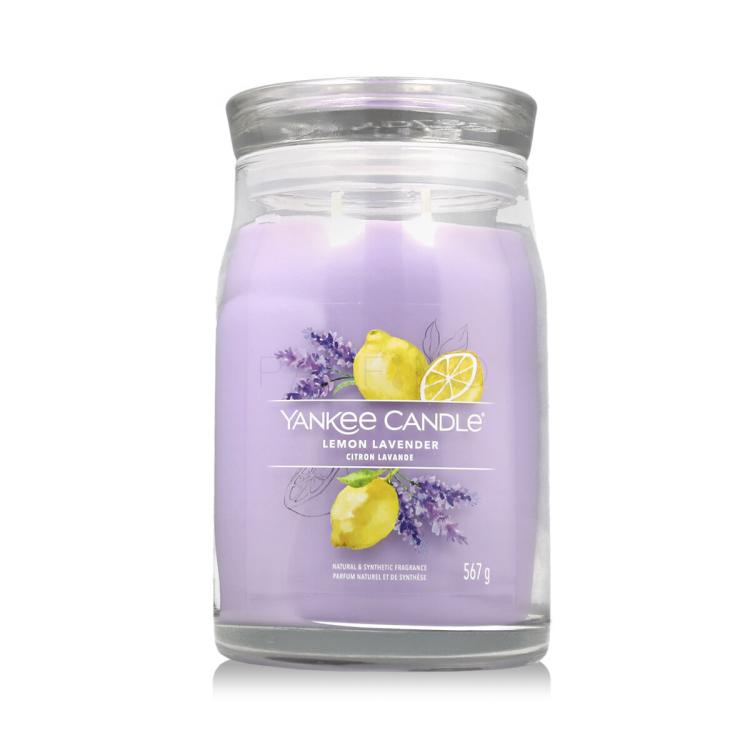 Yankee Candle Signature Lemon Lavender Duftkerze 567 g