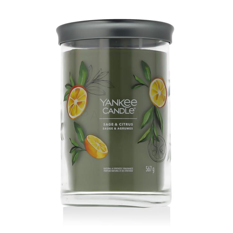 Yankee Candle Signature Sage &amp; Citrus Tumbler Duftkerze 567 g
