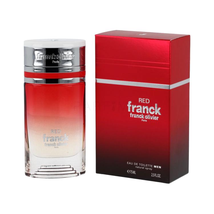 Franck Olivier Franck Red Eau de Toilette für Herren 75 ml