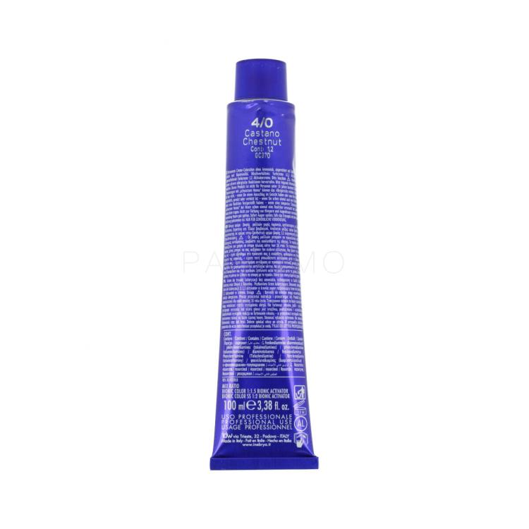 Inebrya Bionic Color Haarfarbe 100 ml Farbton  4/0 Chestnut