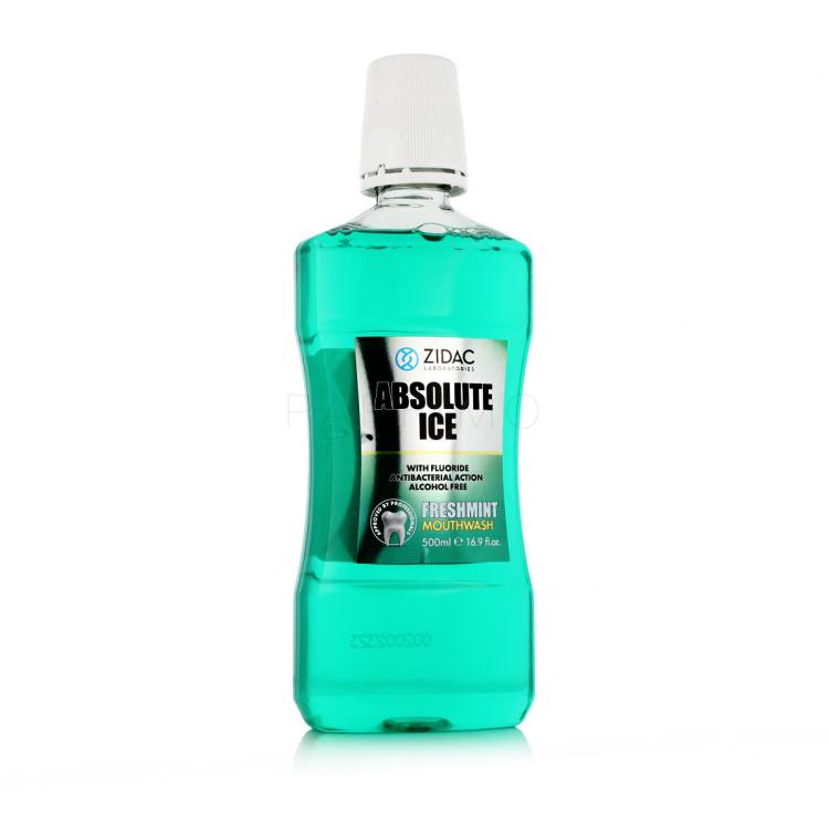 Zidac Laboratories Absolute Ice Freshmint Mouthwash Mundwasser 500 ml