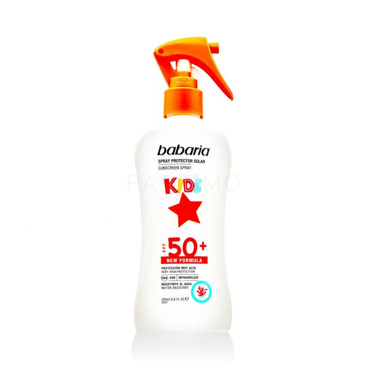 Babaria Kids Sunscreen Spray SPF50+ Sonnenschutz für Kinder 200 ml