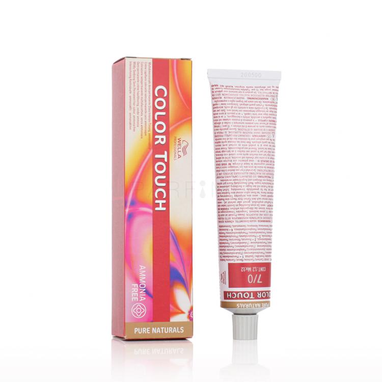 Wella Professionals Color Touch Pure Naturals Haarfarbe für Frauen 60 ml Farbton  7/0 Medium Blonde