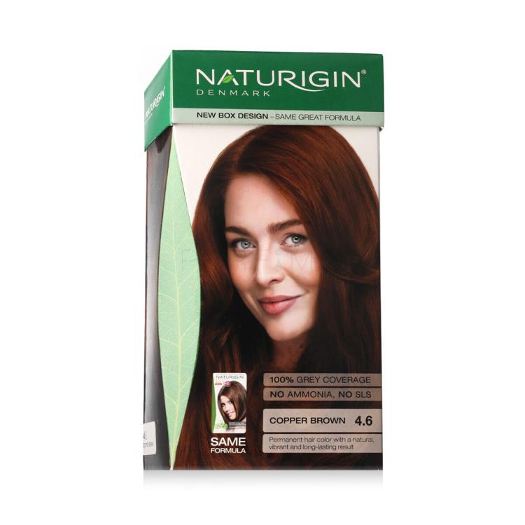 Naturigin Permanent Hair Colour Haarfarbe 115 ml Farbton  Copper Brown 4.6