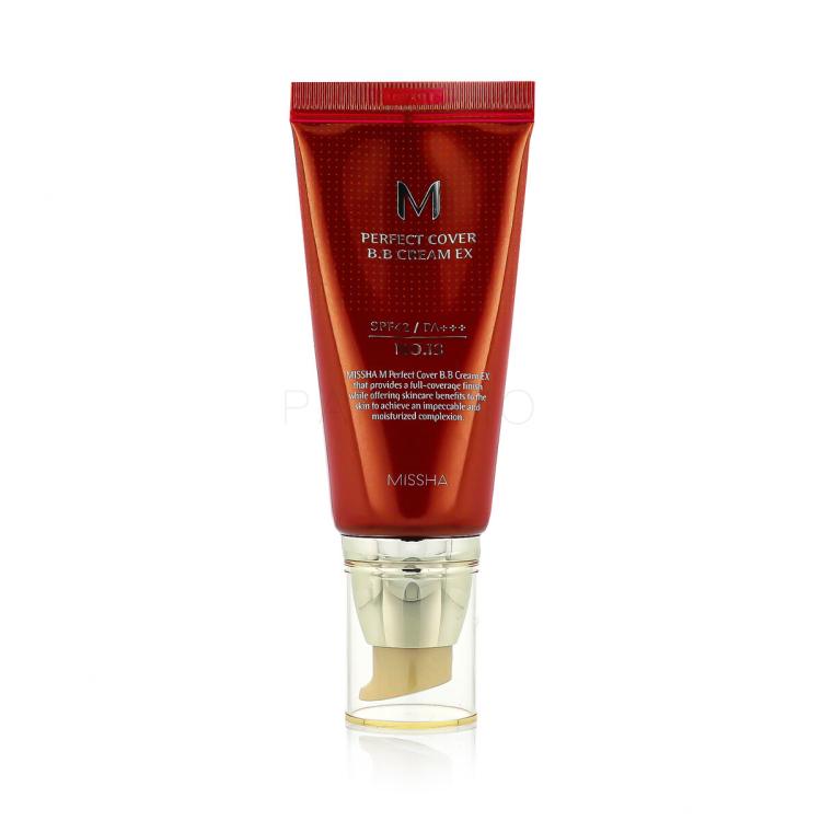 Missha M Perfect Cover BB Cream EX SPF42 BB Creme für Frauen 50 ml Farbton  No.13 Bright Beige