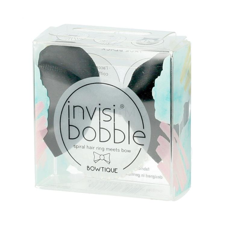 Invisibobble Bowtique Spiral Hair Ring Haargummi für Frauen 1 St. Farbton  True Black