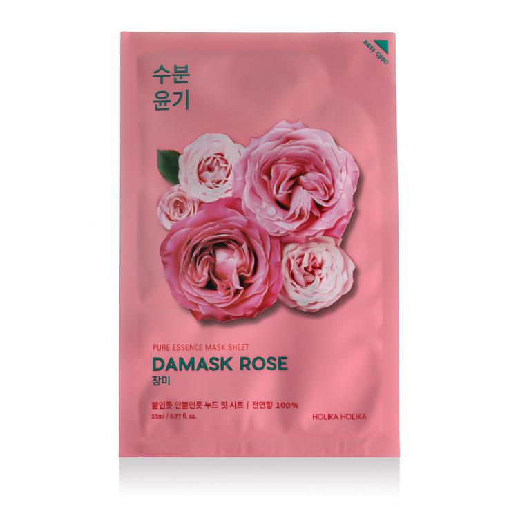 Holika Holika Pure Essence Mask Sheet Damask Rose Gesichtsmaske 23 ml