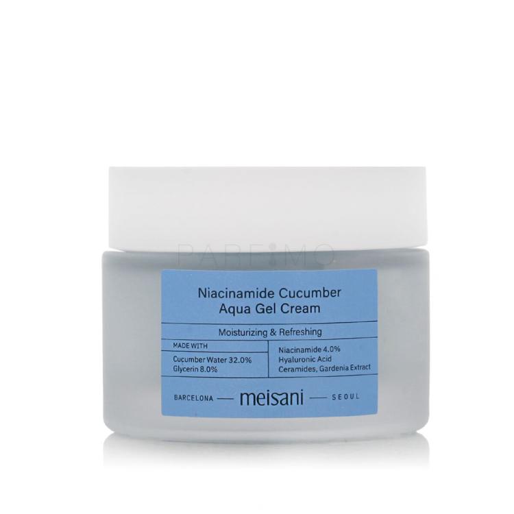 Meisani Niacinamide Cucumber Aqua Gel Cream Tagescreme 50 ml