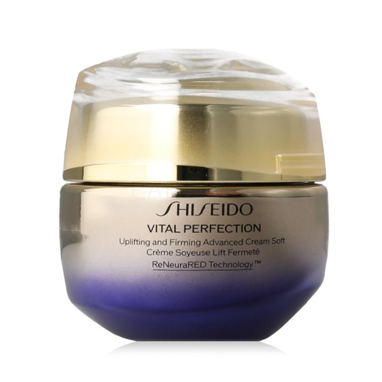 Shiseido Vital Perfection Uplifting &amp; Firming Advanced Cream Soft Tagescreme für Frauen 50 ml