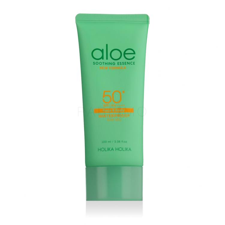 Holika Holika Aloe Waterproof Sun Gel SPF50+ Sonnenschutz fürs Gesicht 100 ml