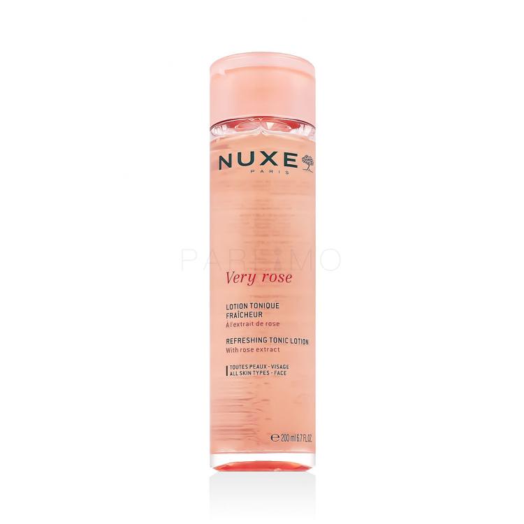 NUXE Very Rose Refreshing Tonic Lotion Reinigungswasser für Frauen 200 ml