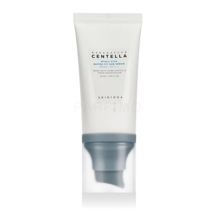 SKIN1004 Hyalu-Cica Water-Fit Sun Serum SPF50+ Sonnenschutz fürs Gesicht für Frauen 50 ml