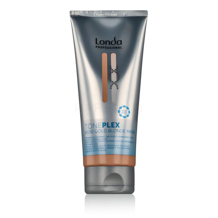 Londa Professional Tone Plex Rose Gold Blonde Mask Haarmaske für Frauen 200 ml