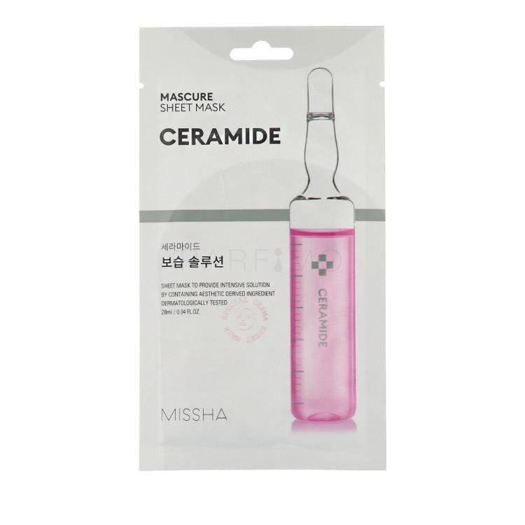 Missha Mascure Sheet Mask Ceramide Gesichtsmaske 28 ml