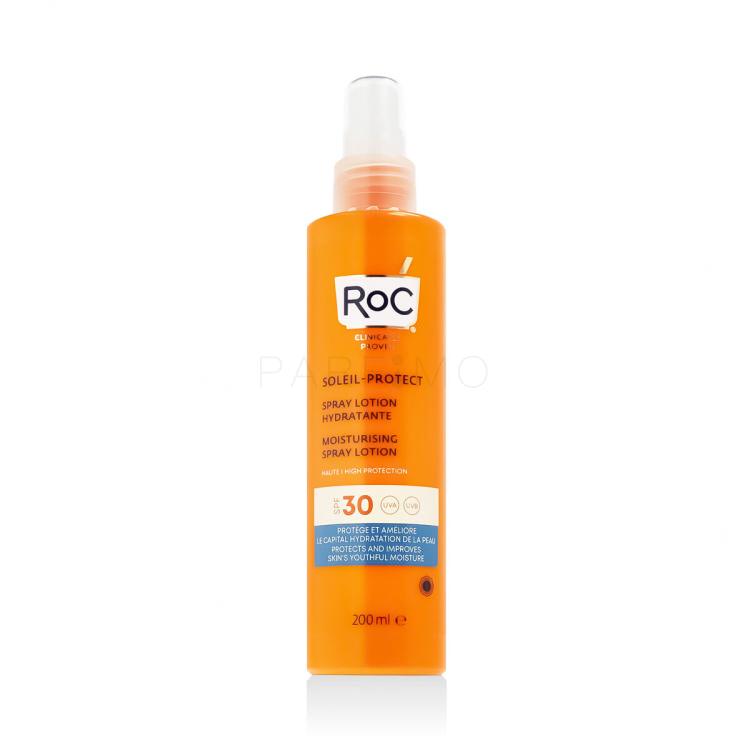 RoC Soleil-Protect Moisturising Spray Lotion SPF30 Sonnenschutz für Frauen 200 ml