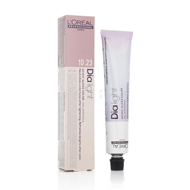 L'Oréal Professionnel DiaLight Acidic Gloss Color Haarfarbe für Frauen 50 ml Farbton  10.23 Pearl Blush Milkshake
