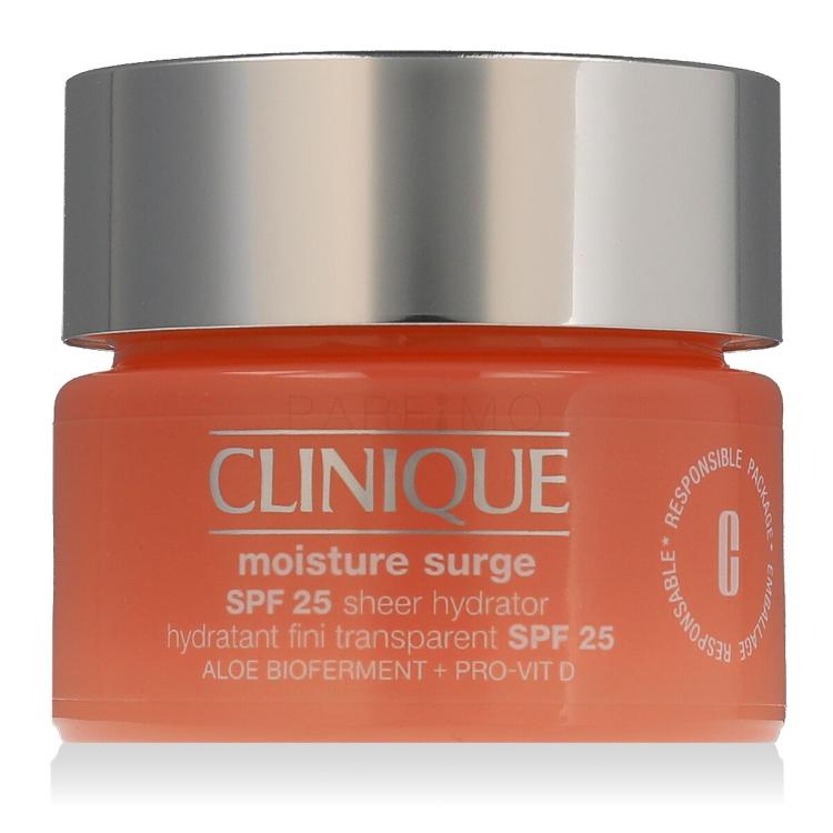Clinique Moisture Surge Sheer Hydrator SPF25 Tagescreme für Frauen 30 ml