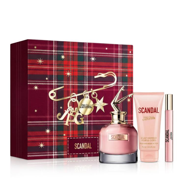Jean Paul Gaultier Scandal Geschenkset EDP 80 ml + Körpermilch 75 ml + EDP 10 ml