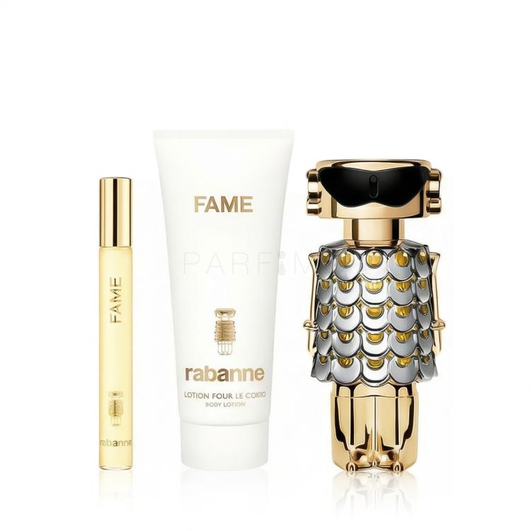 Paco Rabanne Fame Geschenkset EDP 80 ml + Körperlotion 100 ml + EDP 10 ml