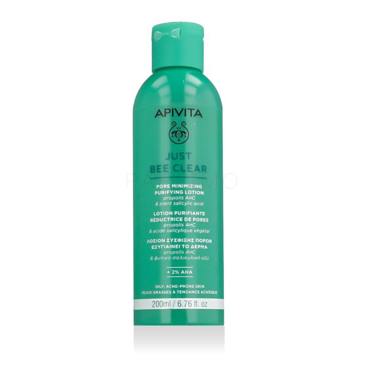 Apivita Just Bee Clear Pore Minimizing Purifying Lotion Reinigungswasser 200 ml