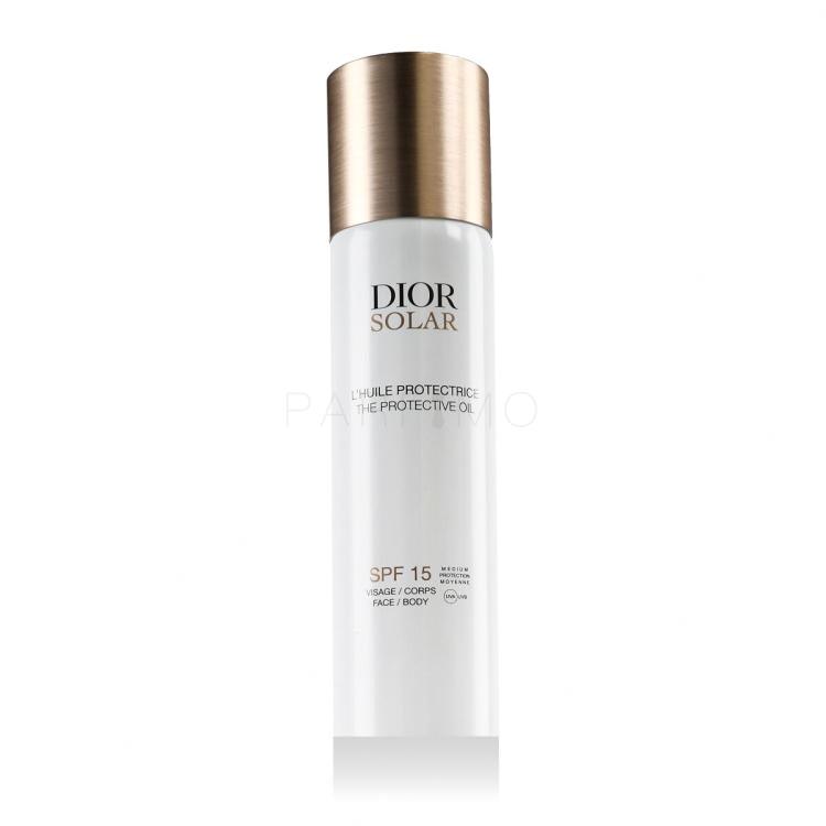 Dior Solar The Protective Face and Body Oil SPF15 Sonnenschutz für Frauen 125 ml