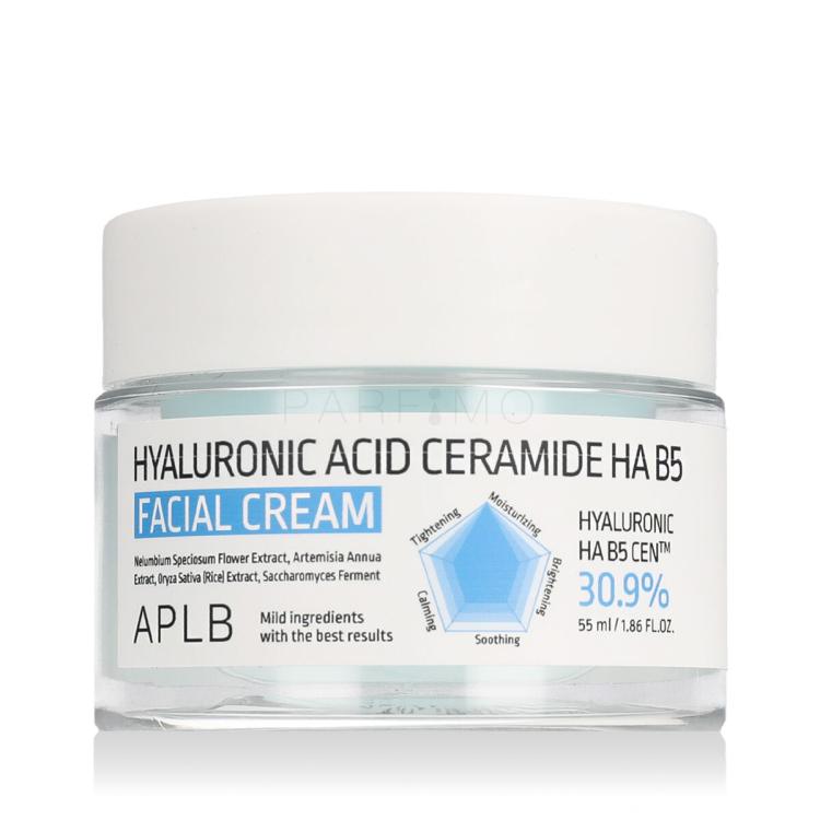APLB Hyaluronic Acid Ceramide HA B5 Facial Cream Tagescreme 55 ml