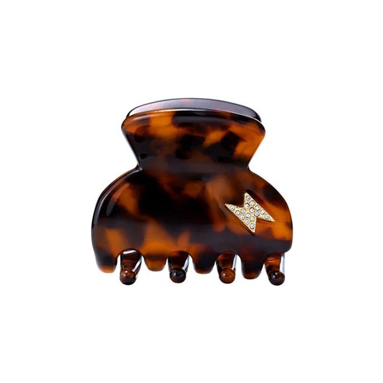 By Eloise London Small Hair Claw Bolt Haarspange für Frauen 1 St. Farbton  Tortoise