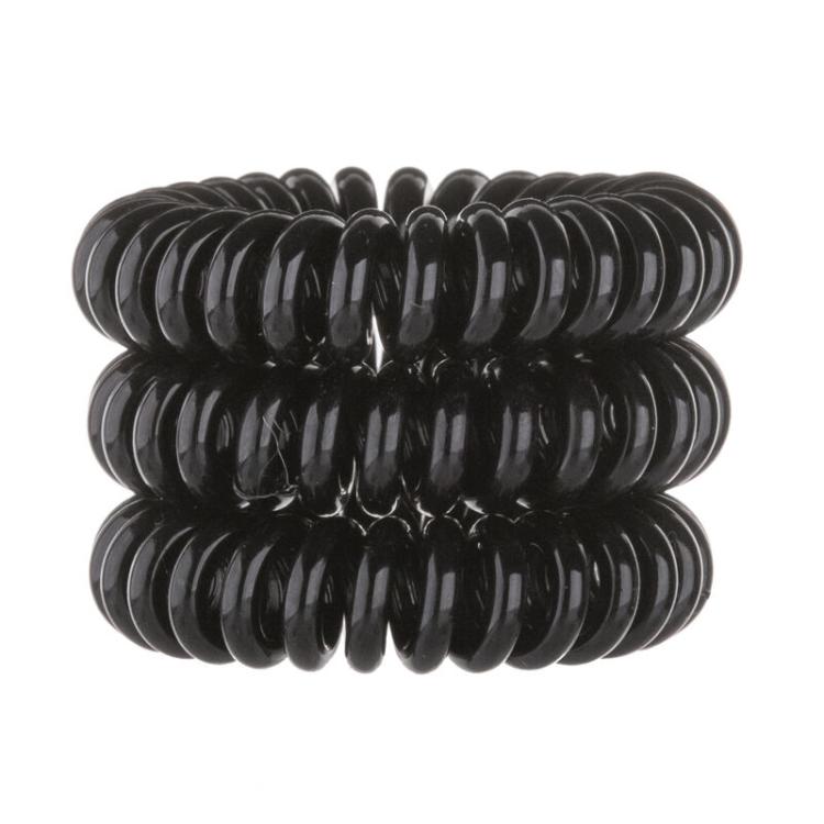 Invisibobble Power Hair Ring Haargummi für Frauen 3 St. Farbton  True Black