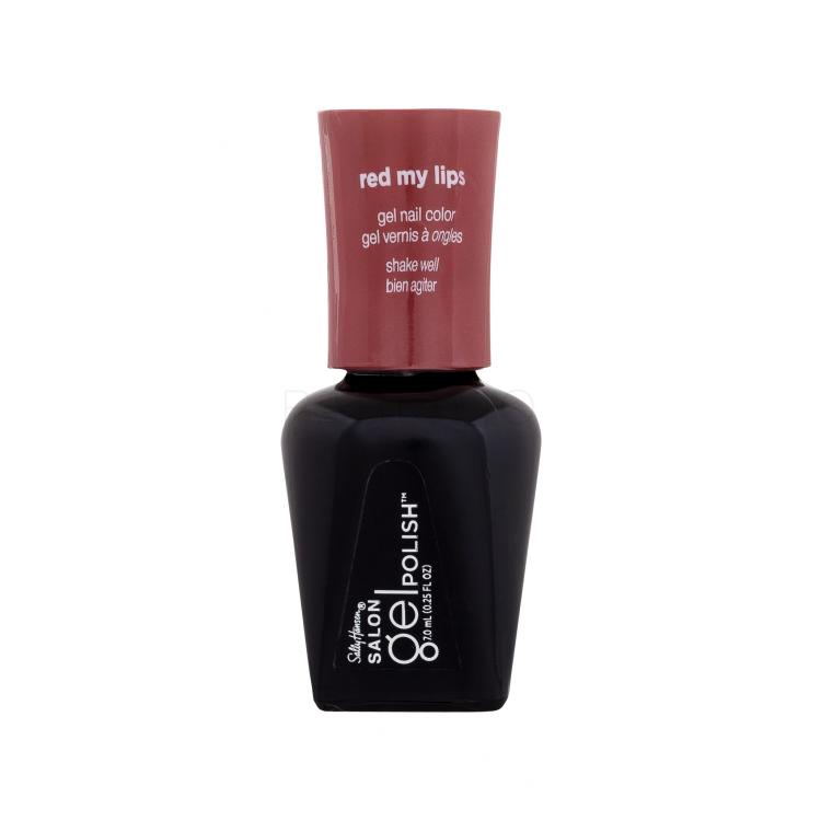 Sally Hansen Salon Gel Polish Gel Nail Color Nagellack für Frauen 7 ml Farbton  220 Red My Lips