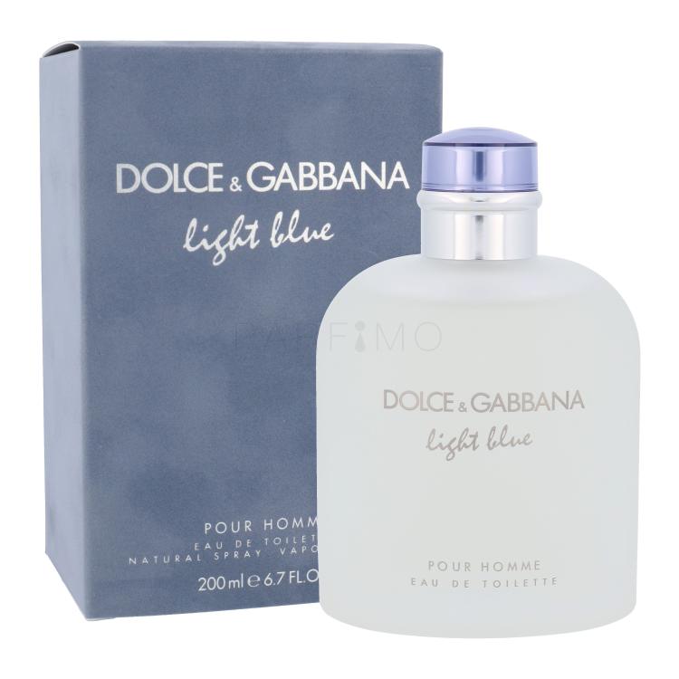 Dolce&amp;Gabbana Light Blue Eau de Toilette für Herren 200 ml