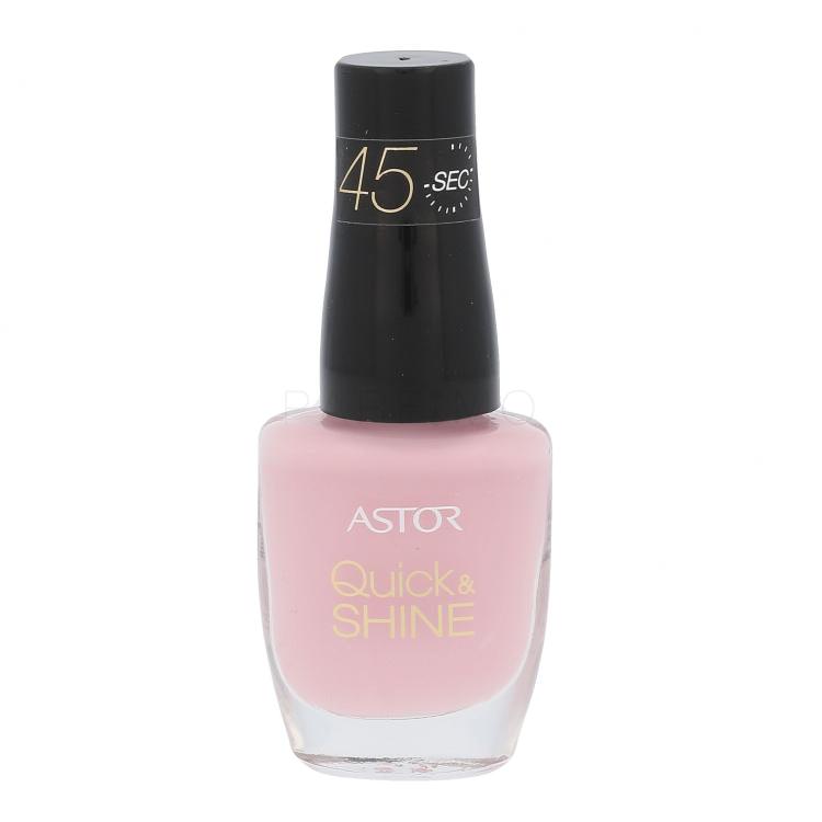 ASTOR Quick &amp; Shine Nagellack für Frauen 8 ml Farbton  606 Pink Matter