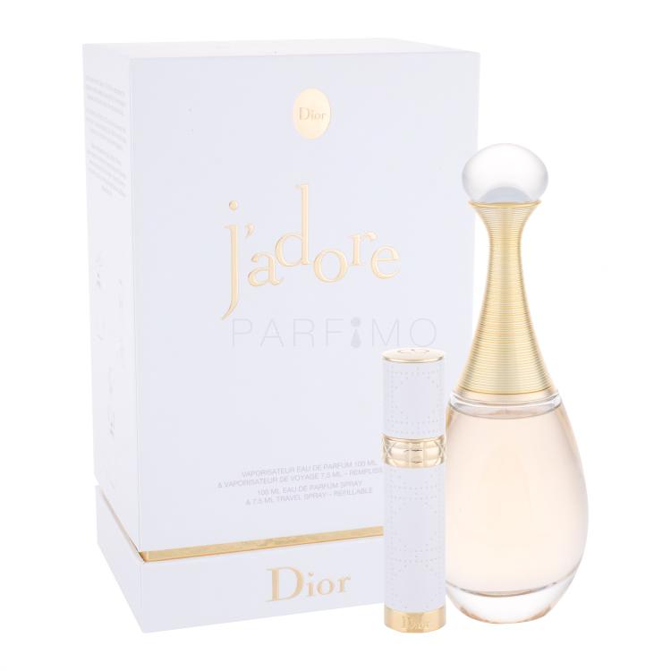 Christian Dior J&#039;adore Geschenkset Edp 100 ml + Edp nachfüllbar travel spray 7,5 ml