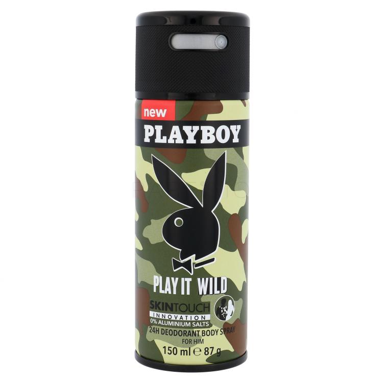 Playboy Play It Wild Deodorant für Herren 150 ml