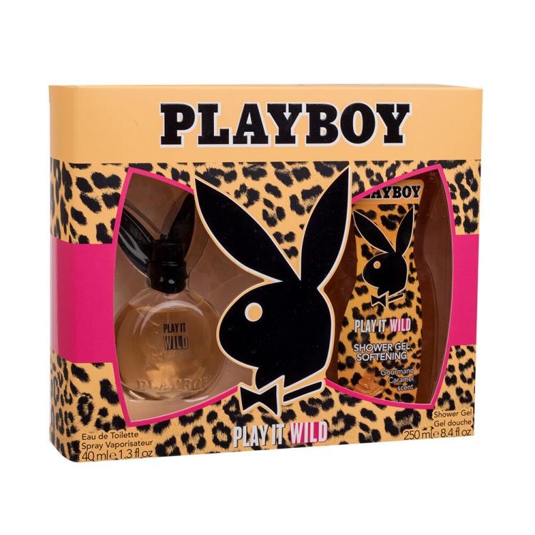 Playboy Play It Wild For Her Geschenkset Edt 40 ml + Duschgel 250 ml