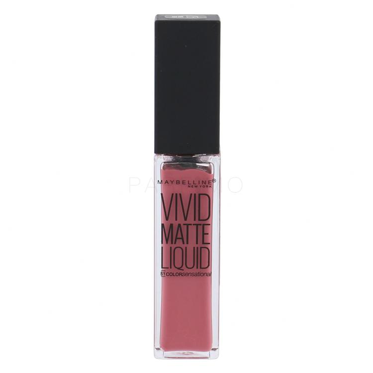 Maybelline Color Sensational Vivid Matte Liquid Lippenstift für Frauen 8 ml Farbton  05 Nude Flush