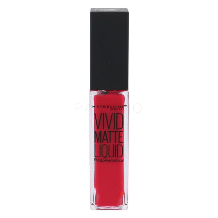 Maybelline Color Sensational Vivid Matte Liquid Lippenstift für Frauen 8 ml Farbton  30 Fuchsia Ecstasy