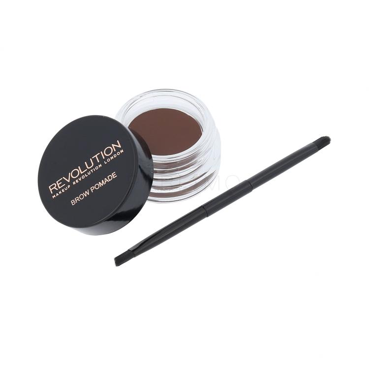 Makeup Revolution London Brow Pomade Augenbrauengel und -pomade für Frauen 2,5 g Farbton  Chocolate
