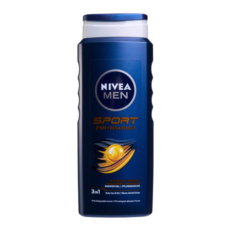 Nivea Men Sport Duschgel für Herren 500 ml