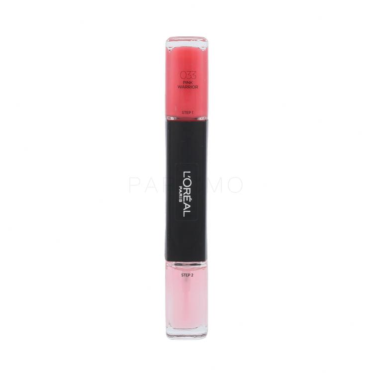 L&#039;Oréal Paris Infaillible Duo Nagellack für Frauen 2x5 ml Farbton  033 Pink Warrior