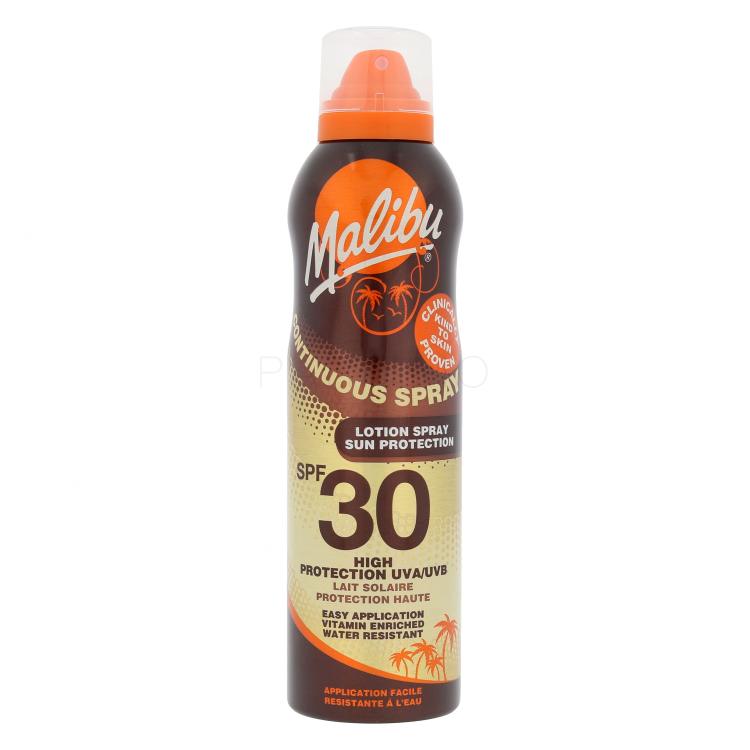 Malibu Continuous Spray SPF30 Sonnenschutz für Frauen 175 ml