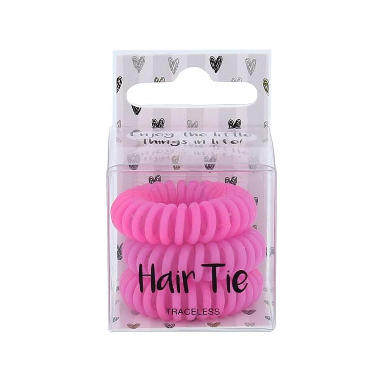 2K Hair Tie Haargummi für Frauen 3 St. Farbton  Pink