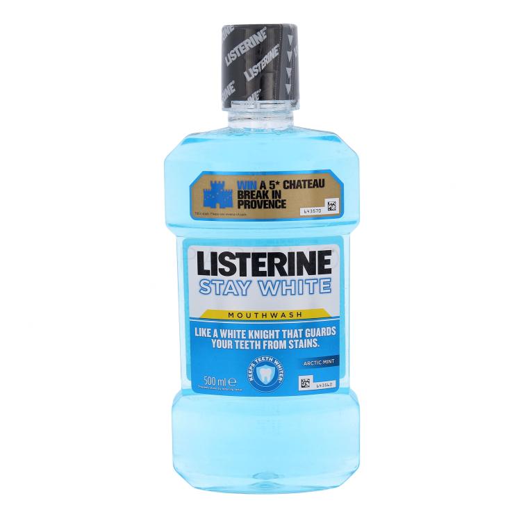 Listerine Stay White Mouthwash Mundwasser 500 ml